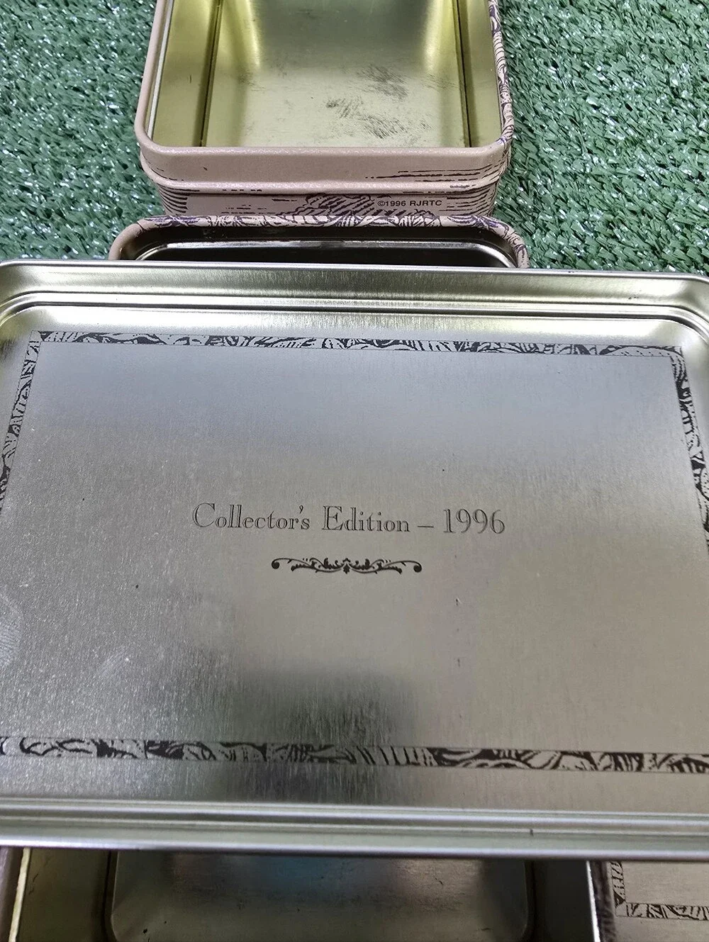 Vintage 1996 Doral Cigarettes Collecable Tins \ Winston-Salem, NC Set Of 3
